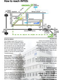 Directions and Location plan
